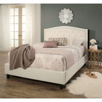 Sierra Tufted Upholstery Platform Bed (Assorted Sizes)