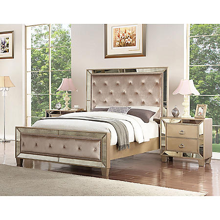 celine bedroom furniture set (assorted sizes) - sam's club