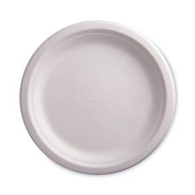 Eco-Products Renewable and Compostable Sugarcane Plates, 9" (500 ct.)