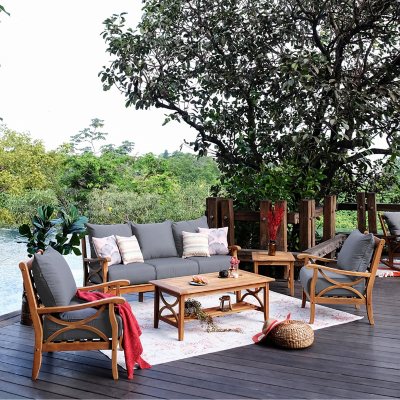 Sam's club online teak patio furniture