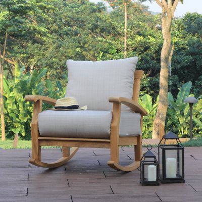 Teak rocker hot sale