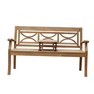 Teak Bench with Tray - Sam's Club