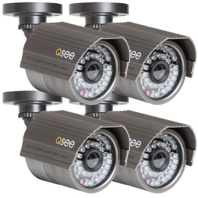 QSee 4 Pack Premium HighResolution Cameras Sam's Club