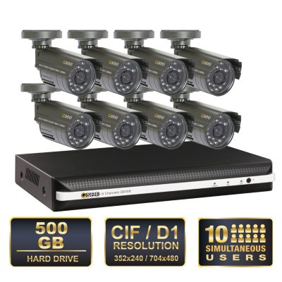 Q-See 8 Channel Security System with 500GB Hard Drive Q-See 8 Channel Security System with 500GB Hard Drive