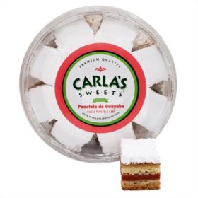 Carla's Sweets Panetela with Guava Cake 22 oz.