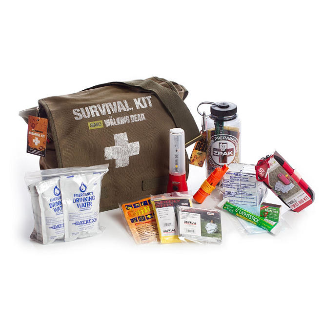 Official AMC The Walking Dead Survival Kit and ZPAK Combo