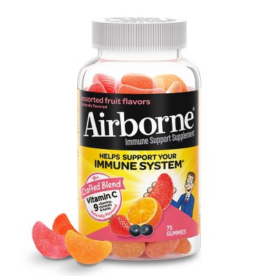 UPC 647865185741 product image for Airborne Vitamin C Gummies, 750 mg, 75 ct. | upcitemdb.com