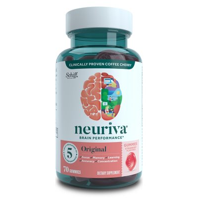 NEURIVA Brain Performance, Original Gummies (70 ct.) - Sam's Club