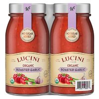 Lucini Organic Pasta Sauce, Roasted Garlic