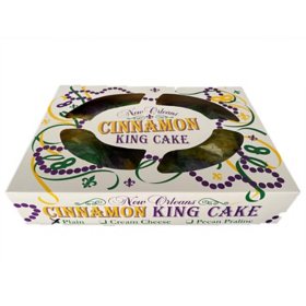 La Louisiane Bakery Cinnamon Plain King Cake (24 oz.)