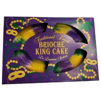 Traditional French Brioche King Cake (32 oz.)