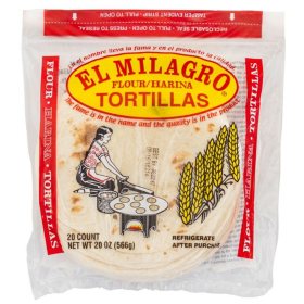 El Milagro Flour Tortillas 20 oz.