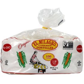 El Milagro Amarilla Suave Corn Tortillas 100 ct.