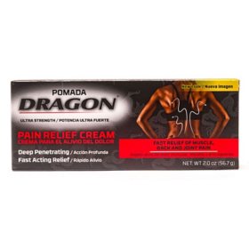 Dragon Ultra Strength Pain Relief Muscle, Back, and Joint Pain Cream 2 oz., 2 pk.