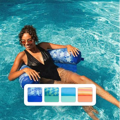 Pool noodle sling online float