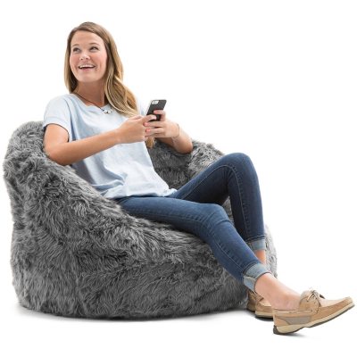 BIG JOE MILANO GREY BEAN BAG CHAIR Sam's Club