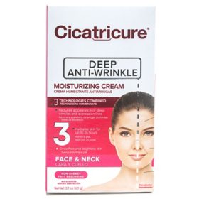 Cicatricure Anti-Wrinkle Face Cream, Reduces Fine Lines and Wrinkles with QAcetyl10 1 fl. oz, 2 pk.