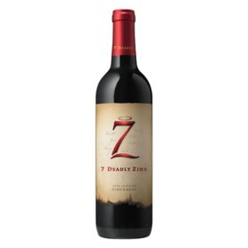 7 Deadly Zins Zinfandel Red Wine, 750 ml