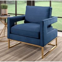 Jupiter Velvet Armchair with Stainless Steel Base (Assorted Colors)