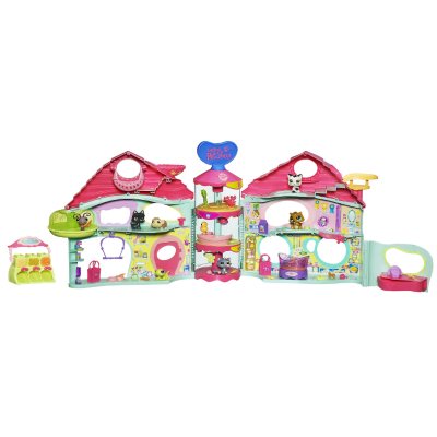 Littlest pet store shop big house