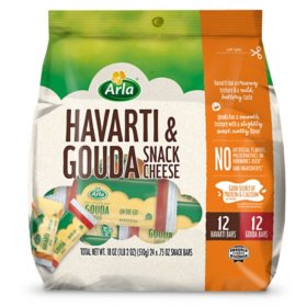 Arla Havarti and Gouda Cheese Snack (24 ct.)