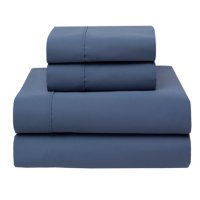 100% Cotton 420-Thread-Count Wrinkle-Free Sheet Set (Assorted Sizes and Colors)