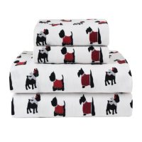 Winter Nights Flannel Sheet Set (Assorted Sizes & Colors)