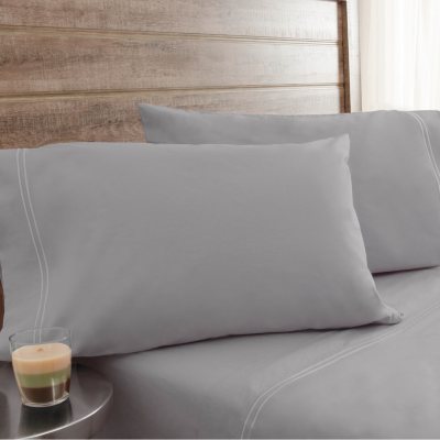 Elite Home Products 200-Thread-Count Soft-Wash Percale Sheet Sets (Various  Sizes and Colors) - Sam's Club