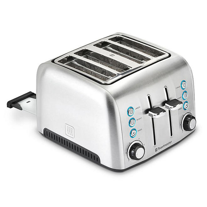 Toastmaster 4-Slice Deluxe Stainless Steel Toaster