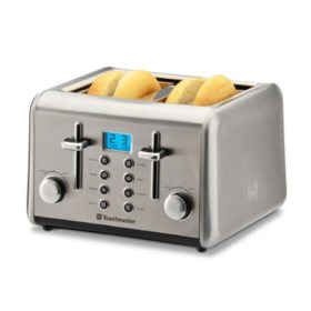 Toastmaster Stainless Steel 4 Slice Toaster Sam S Club