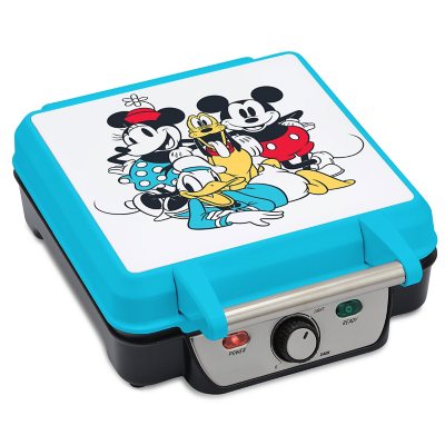 Disney Classic Mickey Waffle Maker, Brushed Stainless Steel