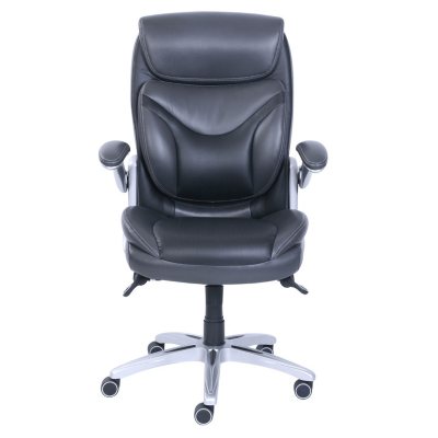 Wellness By Design Bonded Leather 3d Chair Black Sam S Club