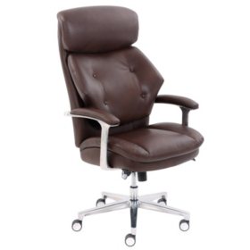 La Z Boy Luxury Big Tall Executive Chair Magic Lumbar Supports