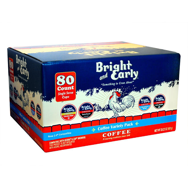 Bright and Early Coffee Variety Pack (80 ct.)