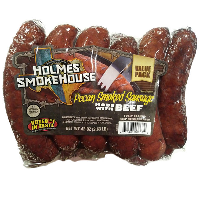 Holmes Smokehouse Beef Sausage (12 links)