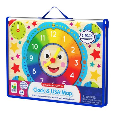 Clock & USA Lift & Learn 2 pk. - Sam's Club