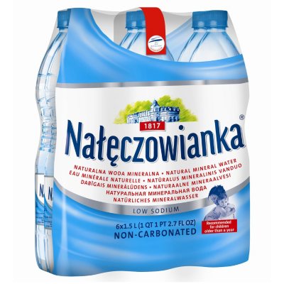 Naleczowianka NonCarbonated Mineral Water (1.5L, 6 pk.) Sam's Club