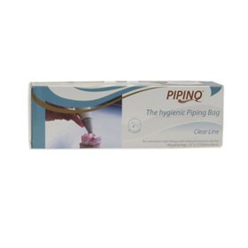 PipinQ 21" Comfort Disposable Pastry Piping Bags, 100 ct. (Choose Color)