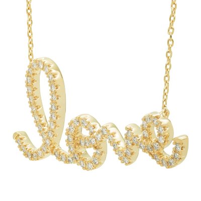 Diamond hot sale love pendant