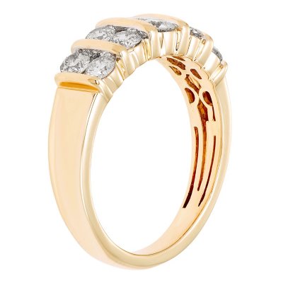 1.0 CT. T.W. Diamond Band in 14K Yellow Gold I I1 Sam s Club