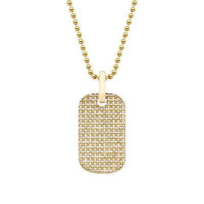 Diamond Dog Tags - RED GOLD®