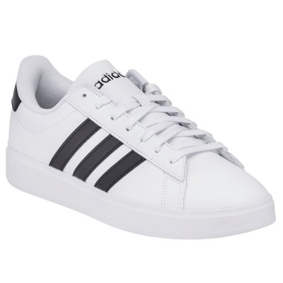Adidas Women's Grand Court 2.0 - White/Black 6.5:- 6.5, White/Black