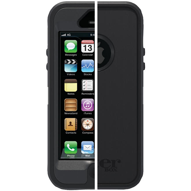 OtterBox Defender Series Case for iPhone 5/5S - Black 