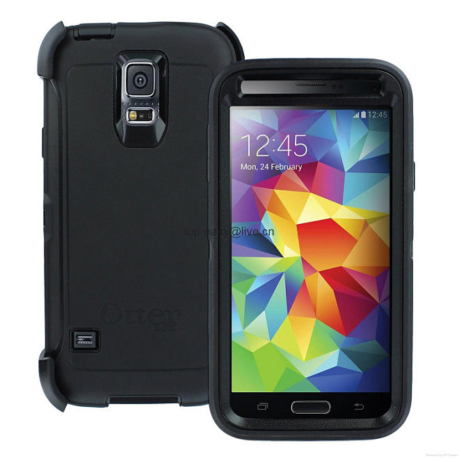 OtterBox Samsung Galaxy S5 Case Defender Series - Black