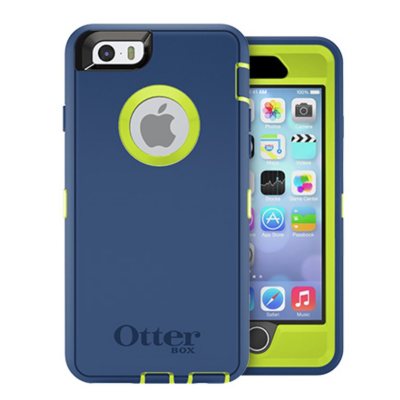 OtterBox Apple iPhone 6 Case Defender Series Citron Blue Sam s Club