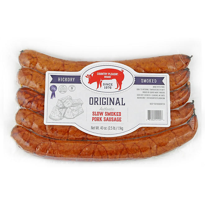 Country Pleasin' Original Smoked Sausage  (2.5 lbs.)