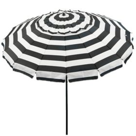 Deluxe 8' Outdoor Umbrella with Travel Bag, Assorted Colors