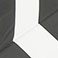 Black and White, variant on Deluxe 8' Outdoor Umbrella with Travel Bag