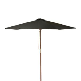 Classic Wood 9' Market Umbrella