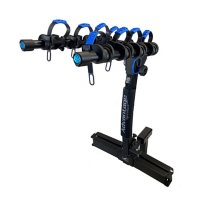 Advantage SportsRack glideAWAY Elite 4-Bike Rack with 10' Cable Lock